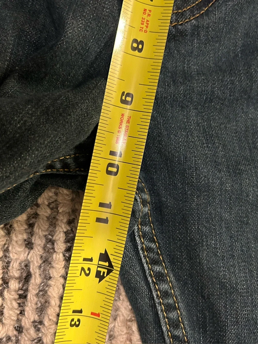 Levi’s 508 30 x 32 Men's Blue Straight-Leg Jeans Cotton